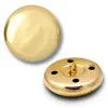 Plain brass buttons