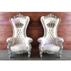 Indian Wedding Bollywood Silver Chairs, Indian Wedding Bride and Groom Chairs, Royal Wedding Stage Chairs