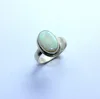 Lovely 925 Sterling Silver Australian Opal Stone Ring