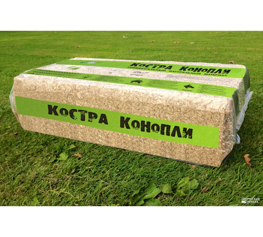 Hemp hurds / construction and animal husbandry material