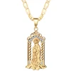 Fashion Gold Pendant HipHop Jewelry 18K Gold Plated Religious Jesus Pendant