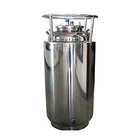 50LB-200LB stainless double jacketed tank for solvent recovery with cooling coil and DIP tube