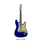 Factory Wholesale custom luminous guitar lapel pins china