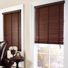 Sunscreen Italian battery powered window blinds faux wood cordless venetian blinds