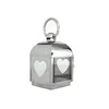 new design stainless steel candle lantern for table decoration