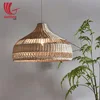 Wicker Basket Ceiling Rattan Lamp shade, Pedant Lampshade decor wholesale made in Vietnam