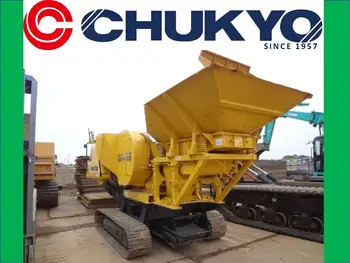< SOLD OUT>USED KOMATSU Mobile Jaw Crusher BR100JG-2 Yr2007 From Japan