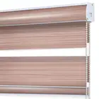 French Window Blinds Shade New Indoor Home Window Day Night Zebra Roller Blinds/zebra Roller Shades