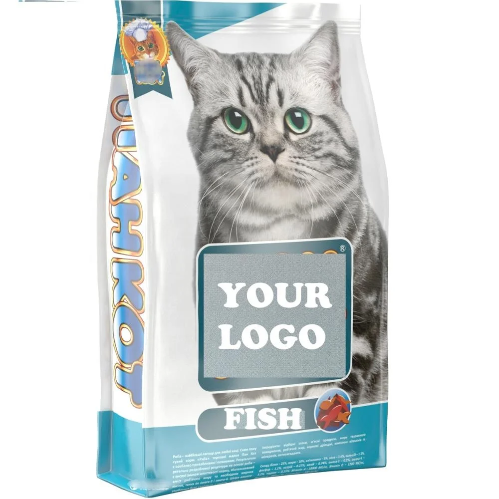 อาหารสัตว์เลี้ยงอาหารแมวปลา 10 กก. กระเป๋าที่สมบูรณ์แบบธรรมชาติทะเลปลาแห้งอาหารสำหรับแมว
