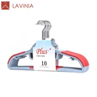 Abs Plastic Hangers TPR Bars for both Wet Clothes and Dry Clothes