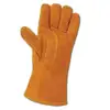 16 inch black leather welding gloves