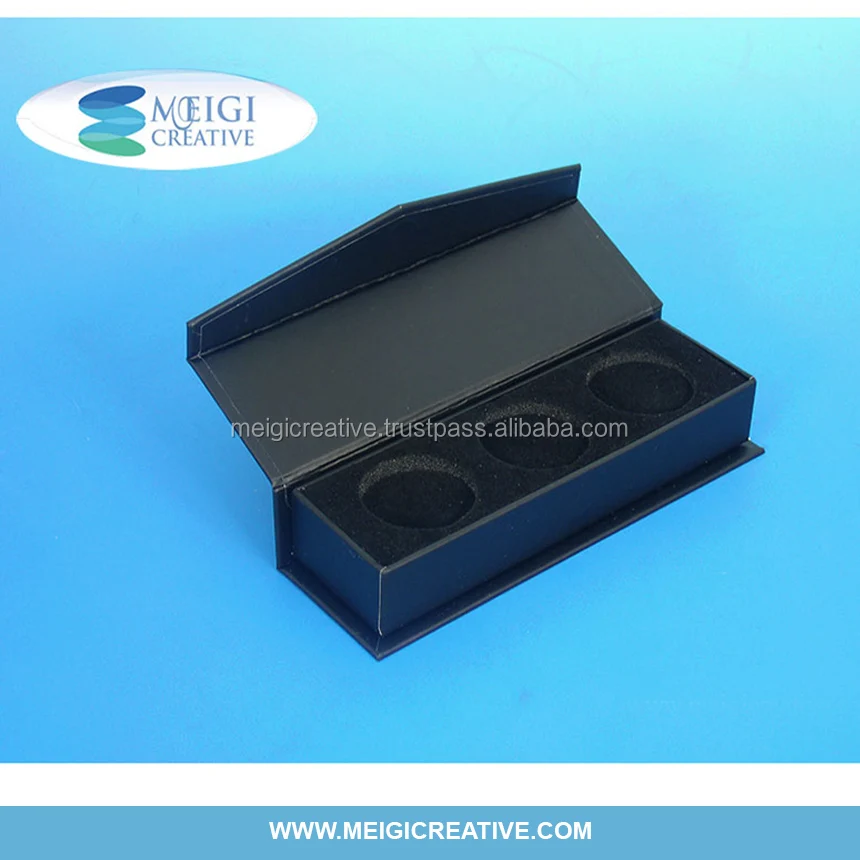 coin gift set box, custom rigid set-up box, hot stamping foil