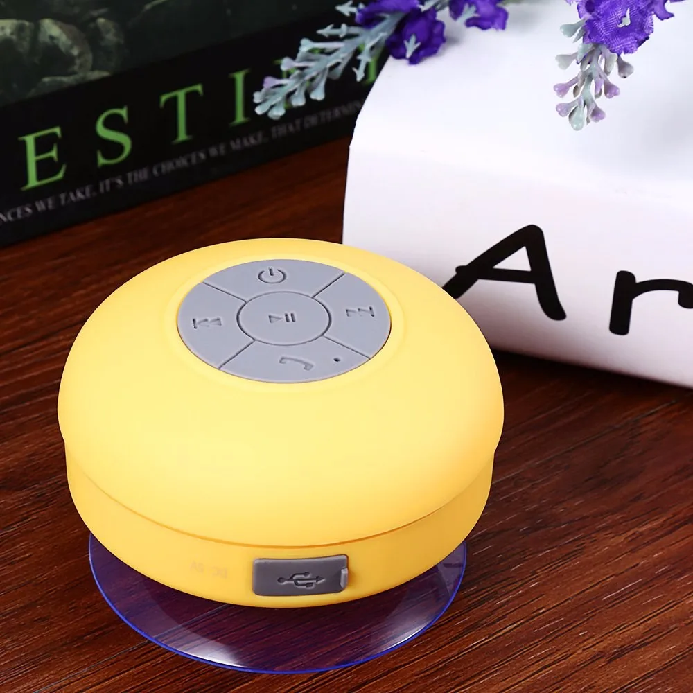 Hot sale Mini Portable Wireless Bluetooth Speaker Hands Free Waterproof Shower speaker With Super Clear Sounds - ANKUX.COM