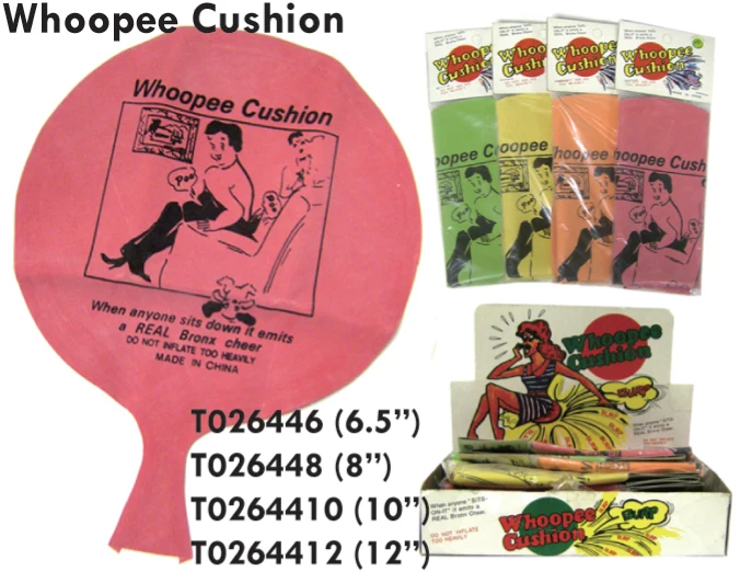 new toy best quality fun trick whoopee cushion for april fool"s