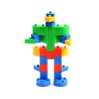 TOP sale good quality educational plastic building blocks irregular shape children plastic toy