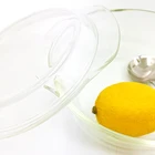 High Borosilicate Glass Casseroles/ Large Clear Transparent Glass Cooking pots