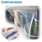 liquid transparent silicone rubber for flexible molds making craft toys mould rtv2 silicon cheap price