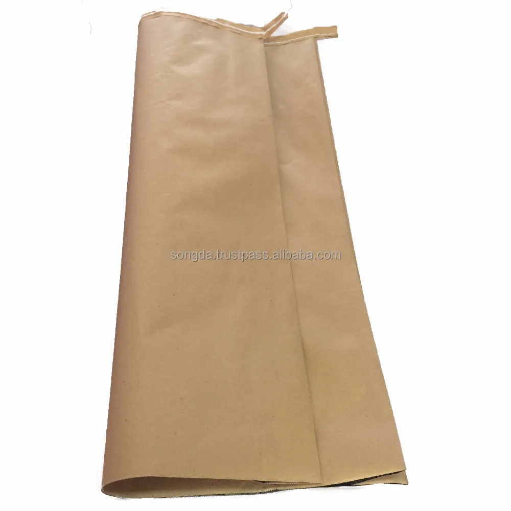 black tinted pp woven layer laminated kraft paper bag
