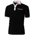 Professional Cotton Polo T Shirt Men 100% Fitted