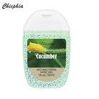 30ml Wholesales Antibacterial Alcohol Cucumber Scented Hand Sanitizer Reusable