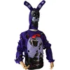 Wholesale Halloween Costume Five Night of Freddy's Nightmare Bonnie Costume The Pirate Purple Rabbit 3-piece Set Teen Set