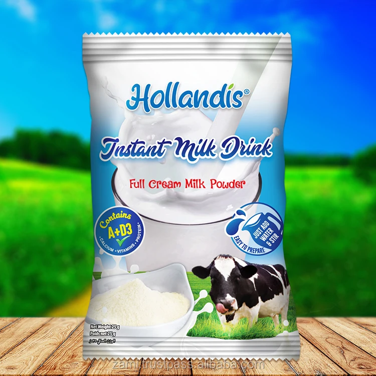 instant full cream milk powder 25g