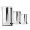 Stainless steel 3L to 38 L Pedal trash bin of waste bin