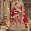 Designer Bridal Lehenga Choli, Heavy Stone Work & Embroidery, Indian Ethnic Bridal Wear