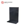 Metal steel free standing rolling peg board cell phone accessory shoe toy bag shelf garage wall spinner panel display rack