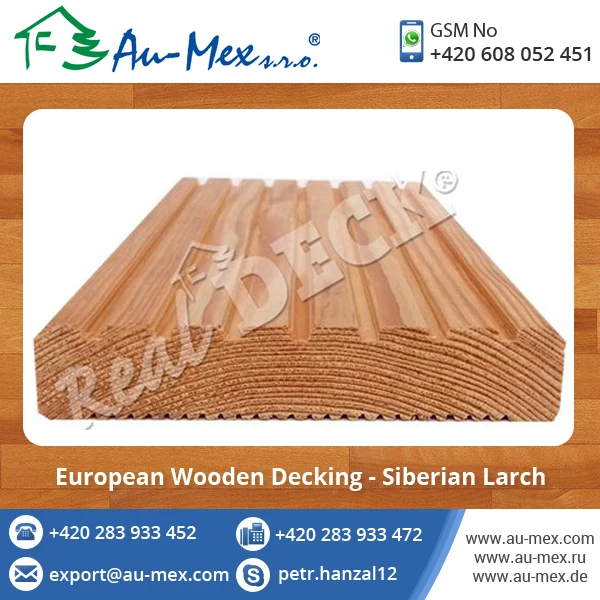 siberian larch decking