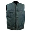 best stylish men's new arrivals denim vest high quality jeans fabric rock-star style wholesale price blue vest waistcoat