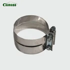 Truck Exhaust 1296068 DAF Truck Spare Parts Exhaust Clamps
