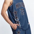 Cheap Best Basketball Jersey Design Color Blue Black