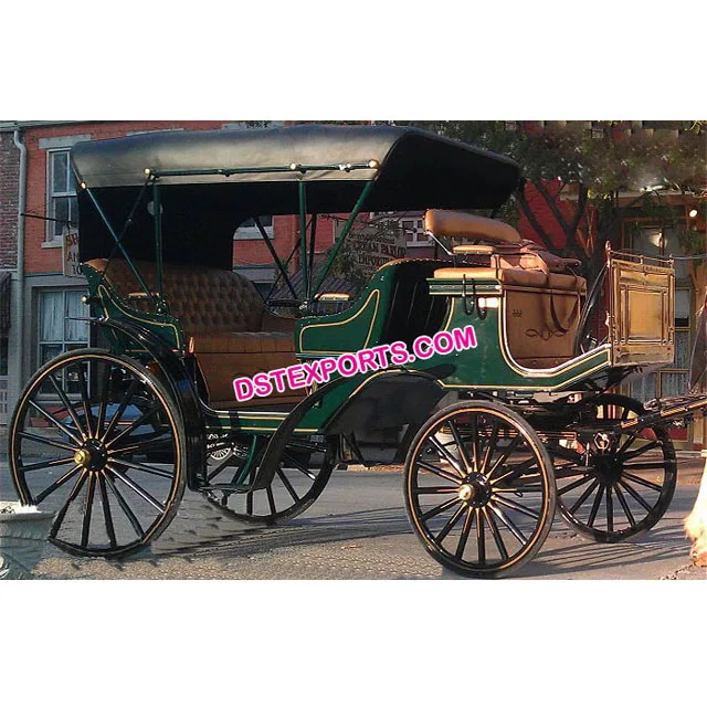 التقليدية فيكتوريا الحصان العربة النقل ، جديد أسود خمر الحصان عربات ، فيكتوريا الحصان الانتباه فايتون النقل