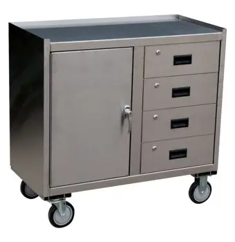 Custom Stainless Steel Cart With Economy Storage Drawer Buy