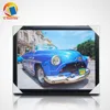 2019 cheap fancy 3d art picture of car full color clear 3d car imagine poster