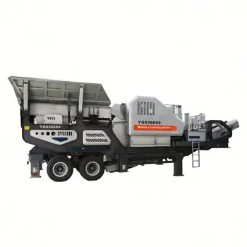 2019 most sold construction waste mobile crusher plant for usa