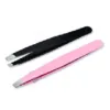 Professional 2Pcs /Set Stainless Steel Eyebrow Tweezers Facial Hair Removal Clips Makeup Beauty Tool