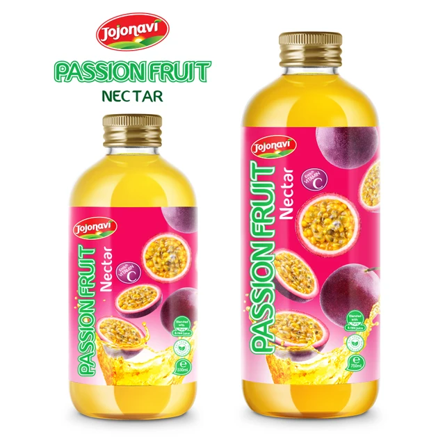 high quality passion fruit juice nectar oem private label