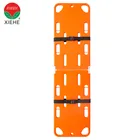Plastic ambulance folding floating medical scoop spine board with head immobilizer dimensions