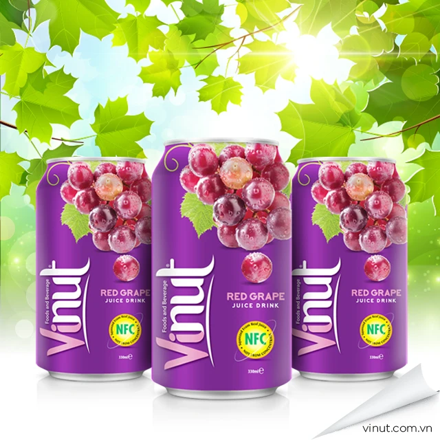 pure grape juice drink