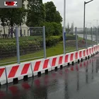 Outdoor galvanized welded wire mesh panel security fence