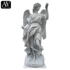 Stone Tombstone Carved Tombstone Outdoor Garden Decor Hand Carved Stone Angel Wings Tombstone