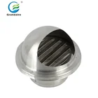 Stainless steel external louvre cap vent for HVAC system