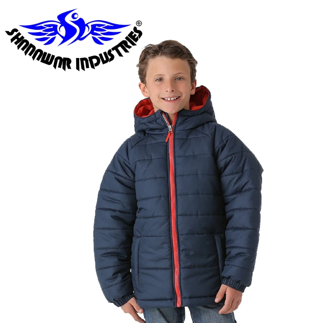 Kids Boys Girl Toddler Quilted Jacket Outerwear Puffer Winter Coat Zip Snowsuit