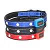 Upgraded Jewel flashing LED pet dog collar for dogs safety water resistant for small medium large dogs pet accessory