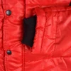 High quality winter padded jacket bomber fine stitched quilted polyester material hoodies elastic wrist wind proof warm clothing