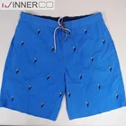Embroidered Cotton Nylon Swimwear for men