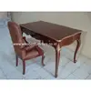 Desk Three Drawers Antique Reproduction Study Table French Style Writing Table Vintage Secretary European Home Office Furniture
