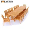 Cheap Patio outdoor furniture dining table set with teak wood indonesian furniture